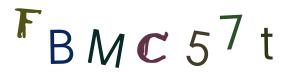 Imagem CAPTCHA