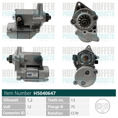 Cod. H5040647